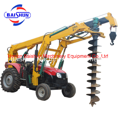 China BS-1004 Hard Rock Electric Pole Drilling Machine in India supplier