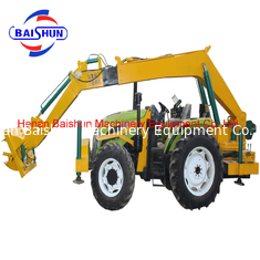 China Electrical Installing Trenching Screw Piles Piling Machine Pole Erection Machine supplier
