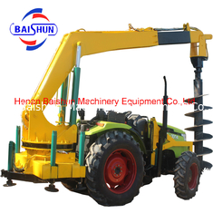 China Top supplier pole erection machine digger for plantation supplier