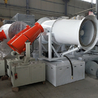 30M high efficiency fog cannon/dust control/water mist cannon with 1.5KW water pump power