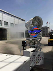 Professional dust control water fog mist cannon spraying machine for garden areas