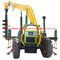 China manufacturer of pole planters pole erection machines price for sale supplier