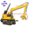 Customized telegraph pole erection machine digger for solar power project supplier
