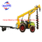 New electric pole digging machine pole erection machine for photovoltaic supplier