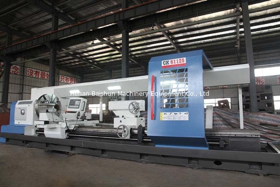 CK61125B CNC horizontal lathe machine (Guide rail width=755mm, 6tons load)