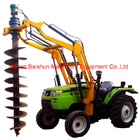 High quality electric pole standing machine with pole digger tractor in stock