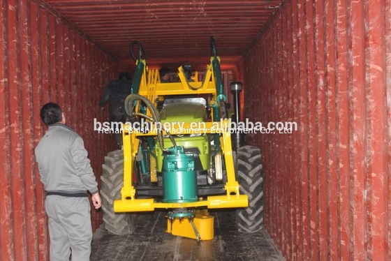 High efficiency electric digging & pole erection machine for earthmoving