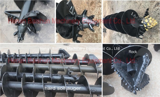 High efficiency electric digging & pole erection machine for earthmoving