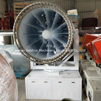 30M high efficiency fog cannon/dust control/water mist cannon with 1.5KW water pump power