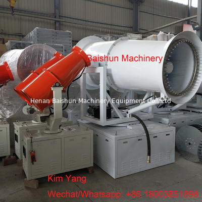 40M range OEM design electric water cannon sprayer for crushing plant dust control