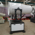 Trolley mounted fog cannon waste water evaporation system with pump for environmental protection
