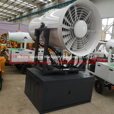 Vehicular water fog cannon fogger spray machine for dust suppression