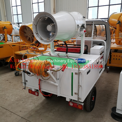 High efficiency fog cannon long distance water spray dust suppression sprayer equipment