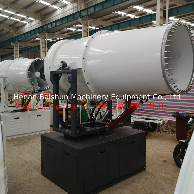 Factory Price 40M stationary type water mist dust suppression cannon for construction plant