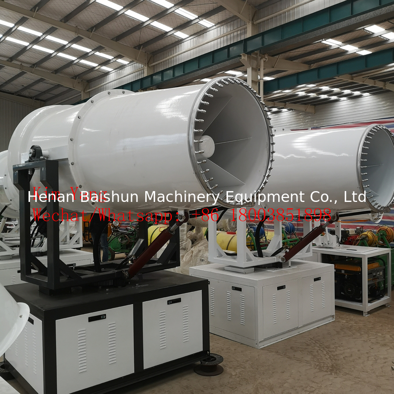 50M remote control dust control mist cannon sprayer fog cannon fighter with CE Certification